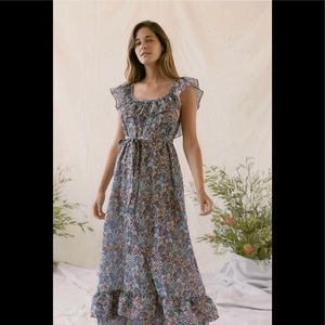 Christy Dawn Collette dress, wildflower and Mulberry